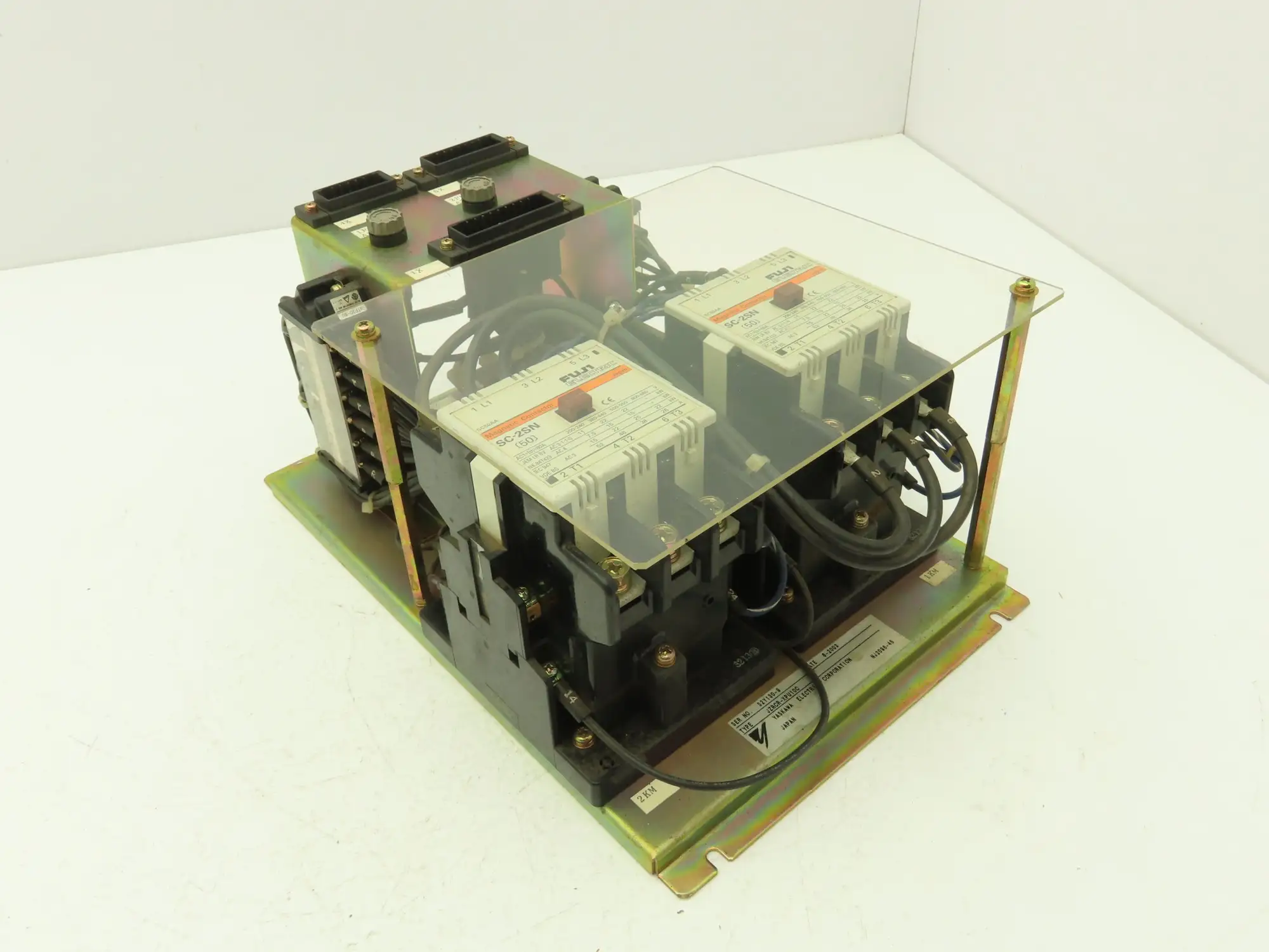 Yaskawa Electric JZRCR-XPU10C Contactor Motor Starter Assembly 25Hp 3PH 660V