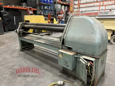 Used ROPER WHITNEY PF 4-74 Plate Bending Rolls including Pinch Michigan US | Vander Ziel Machinery Sales #483021