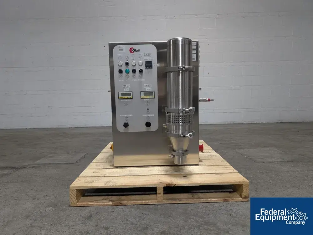 USED Glatt Glatt Mini Glatt 5 Fluid Bed Dryer, S/S