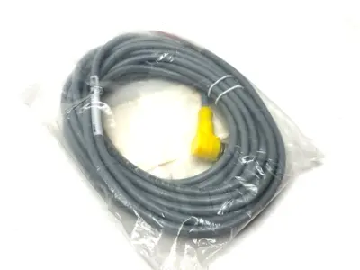 NEW TURCK EUROFAST SINGLE ENDED RT ANGLE CORDSET M12 8-PIN