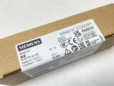 NEW SIEMENS SIMATIC ET 200SP BASE UNIT