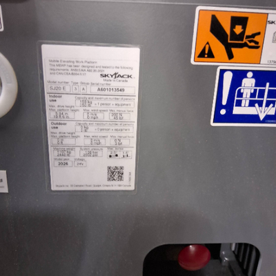 NEW 2026 Skyjack SJ20