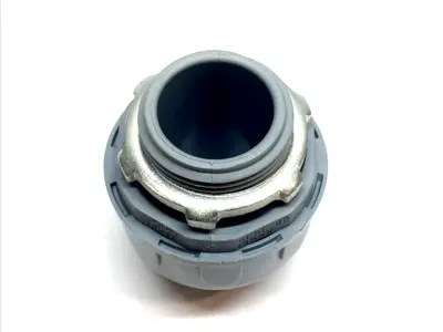 USED TOPAZ 1" STRAIGHT LIQUIDTIGHT CONNECTOR, GRAY NYLON 6/6 1" CONDUIT