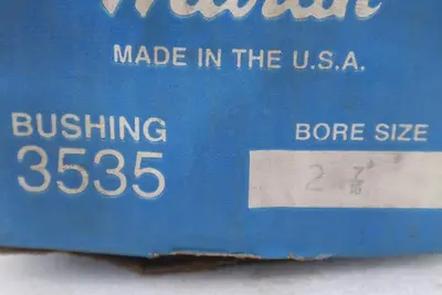 NEW MARTIN SPROCKET 3535 TAPER LOCK BUSHING 2-7/16 - STOCK GF382A