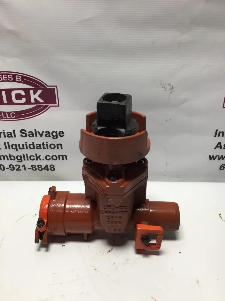 Leemco LMV-11SB 2″ Mainline Gate Valve (Spigot x Bell) IPS Ductile Iron