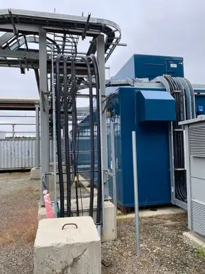 Genset E-House Building Double Wide