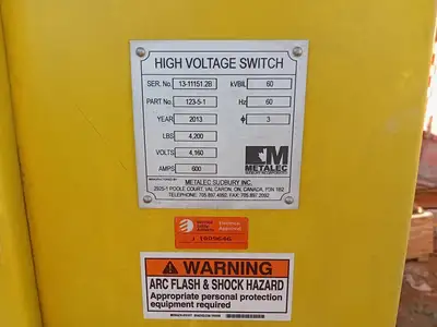 USED 2013 METALEC 123-5-1