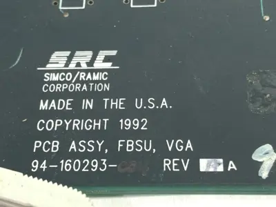 Used SIMCO Rev A PCB Assembly 94-162372-001 Printed Circuit Boards (PCB) Michigan US | Maverick Industrial Sales #1410888