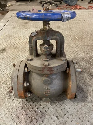 Nibco 4″ Cast Iron Flanged Manual Ball Valve 125/200PSI