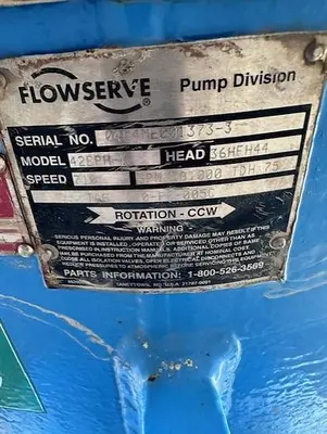 USED FLOWSERVE 20ELP-1