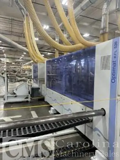 Used 2008 HOMAG OPTIMAT KFL 526 DOUBLE SIDED EDGEBANDER Edge Banders PY | CAROLINA MACHINERY SALES #421297