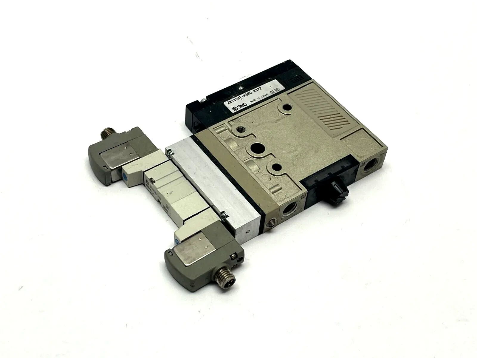 ZM131HT-K5WO-X322 | SMC  Vacuum Generator w/ SYJ3430-5WO Solenoid Valve - For parts or not working