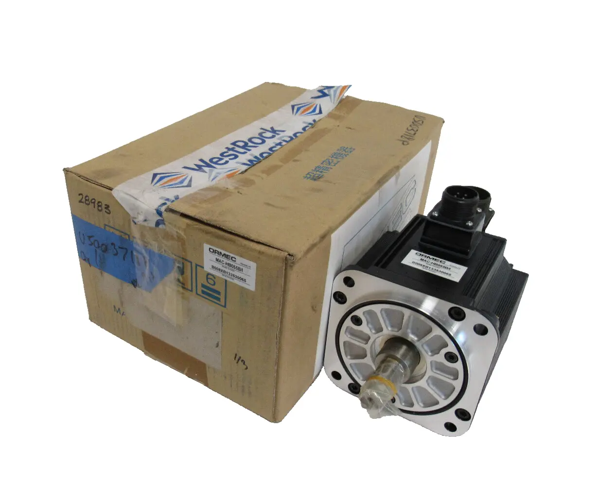 NEW ORMEC MAC-HB055B/I SERVO MOTOR MACHB055BI