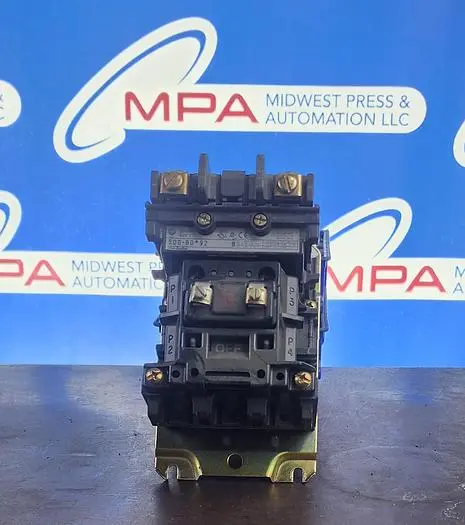 Used ALLEN-BRADLEY 500-B0D92 PLC Contactors | Midwest Press and Automation #618441