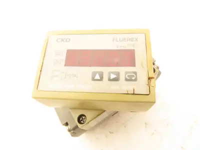 CKD Fluerex WFK5027-15-A5 Karman Vortex Flow Meter Sensor 3-27L/min 1/2"  *Read*