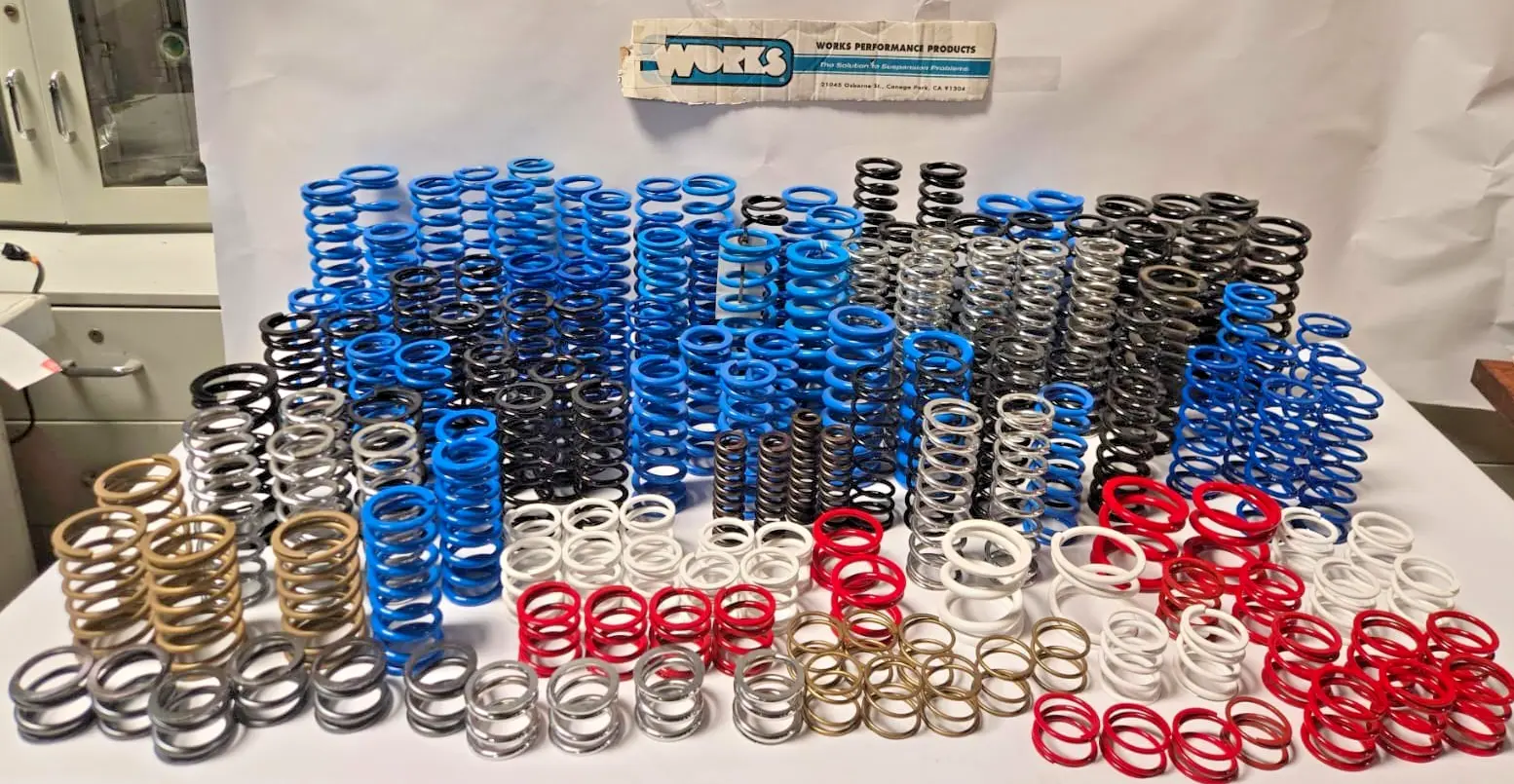 Large Lot Liquidation Sale of Works Performance Compression Spring 1.25" to 12"