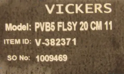 NEW VICKERS PVB5-FLSY-20-CM-11 PUMP V-382371 PVB5FLSY20CM11