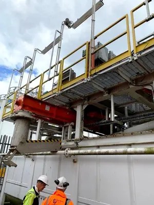 (2) Swaco CD 600 FH drilling mud centrifuges, A890 duplex SS.