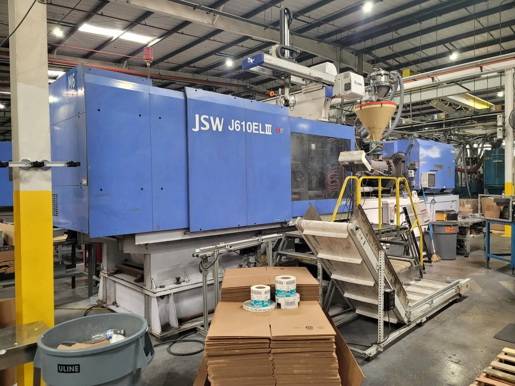 USED 2005 JSW J610ELIII-3100H ELECTRIC FOR PVC FITTINGS