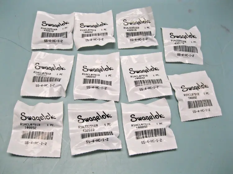 New | in-Stock Swagelok SS-4-HC-1-2 Valves/Fittings New Hampshire US | Bitter End Trading #1125724