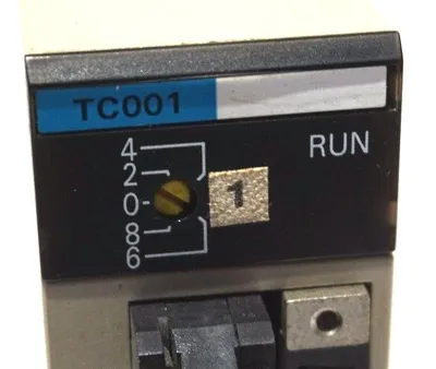USED OMRON C200H-TC001 TEMPERATURE CONTROL MODULE C200HTC001
