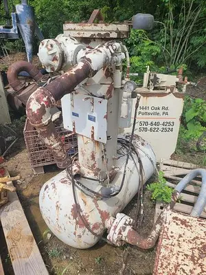 Used AFTERMARKET AIR COMPRESSOR TEE TANK Air Compressor Parts Pennsylvania US | East West Machinery & Drilling #1417280