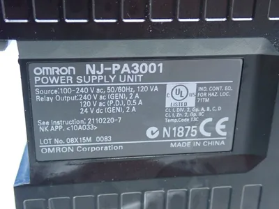 USED OMRON NJPA3001