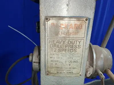 Used 1979 PICKARD PRECISION #120IND Heavy Duty & Sensitive Single Spindle Drills Ohio US | HGR 24 #1452465
