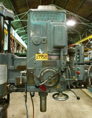 4' x 11" CINTI-BICKFORD, 14-1500 RPM, 5 M.T., Extra Height, 7-1/2 HP, Nice