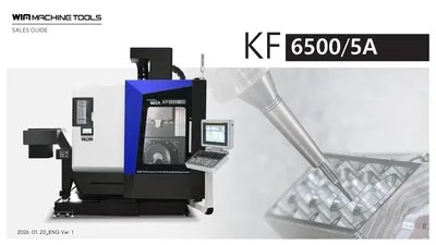 HYUNDAI WIA CNC MACHINE TOOLS KF6500/5A 5-Axis Machining Centers | Hillary Machinery (3)