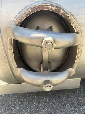 Tank, 425 Gallon, Stainless Steel, 55 PSI, DT/DB, Morfab #S744614