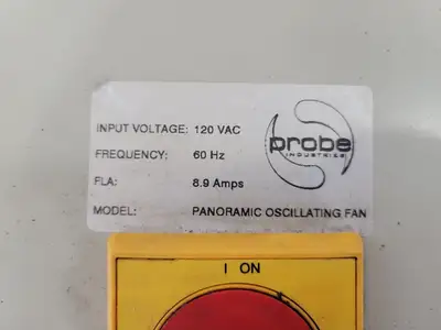 8.9 Amp Control Panel for Panoramic Oscillating Fan