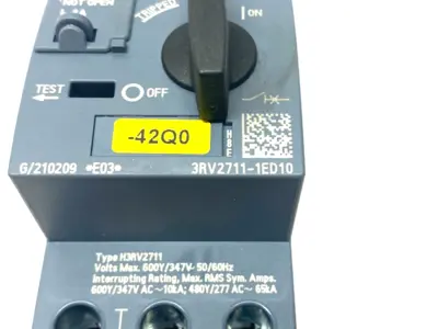 USED SIEMENS SIRIUS MOTOR STARTER CIRCUIT BREAKER FRAME SIZE S00