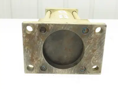 Hydro-Line N2R 4X6 Hydraulic Cylinder 4" Bore 6" Stroke Flange Mount 1/2"NPT