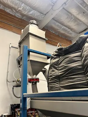 USED 2021 FLEXICON CORPORATION BFH-C-X BULK-OUT SYSTEM WITH FLEXIBLE SCREW CONVEYOR