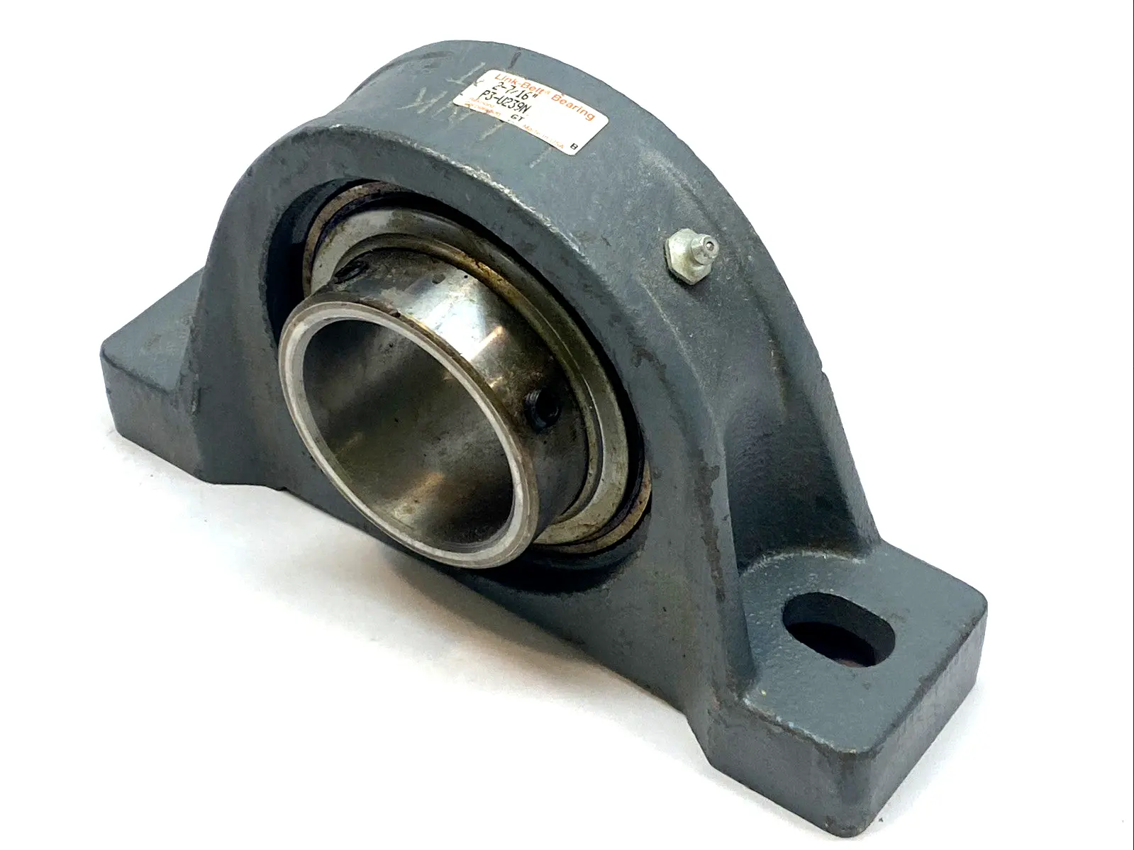 USED REXNORD PILLOW BLOCK BEARING 2-7/16" BORE CAST IRON