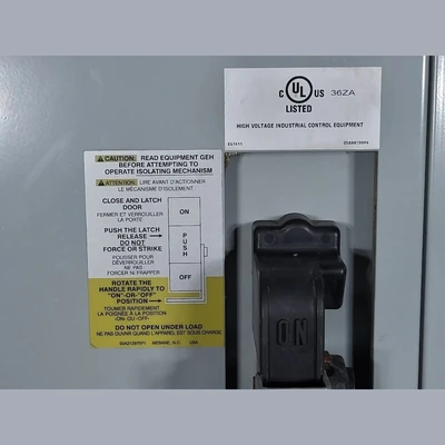 General Electric 5kV Vacuum Contactor Package