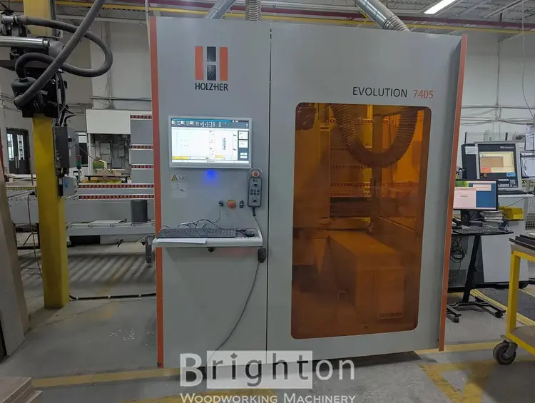 Used 2019 HOLZHER EVOLUTION 7405 - USED CNC, ONLY 193 HOURS. CNC Routers Ontario CA | Brighton Woodworking Machinery #477092