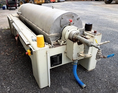 Humboldt CP-3044 decanter centrifuge, 316L SS.