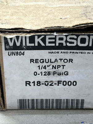 NEW Wilkerson R18-02-F000