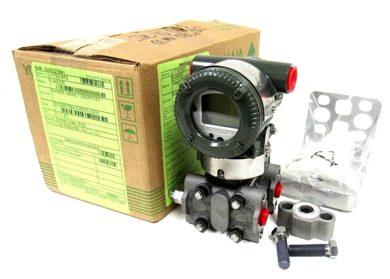 NEW YOKOGAWA EJA430E PRESSURE TRANSMITTER EJA430E-JBS4G-712ED/FF1/D1