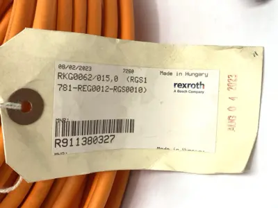 USED REXROTH R911380327, RKG0062/015,0