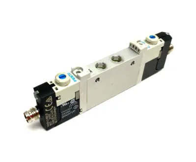 USED FESTO SOLENOID VALVE 2X3/2, CLOSED, MONOSTABLE 574368