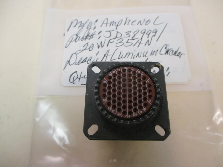 New | in-Stock Amphenol JD38999/20WF35AN Cable & Wire Arizona US | ASSET CONVERSION SPECIALISTS, INC. #306480