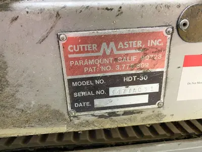 USED CUTTERMASTER HDT-30