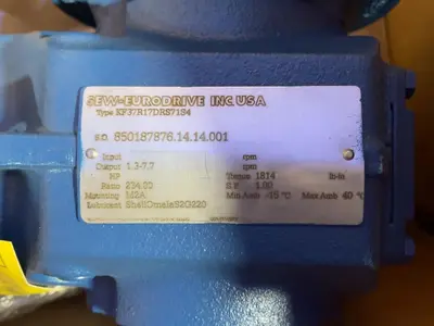 USED SEW EURODRIVE KF37R17DRS71S4