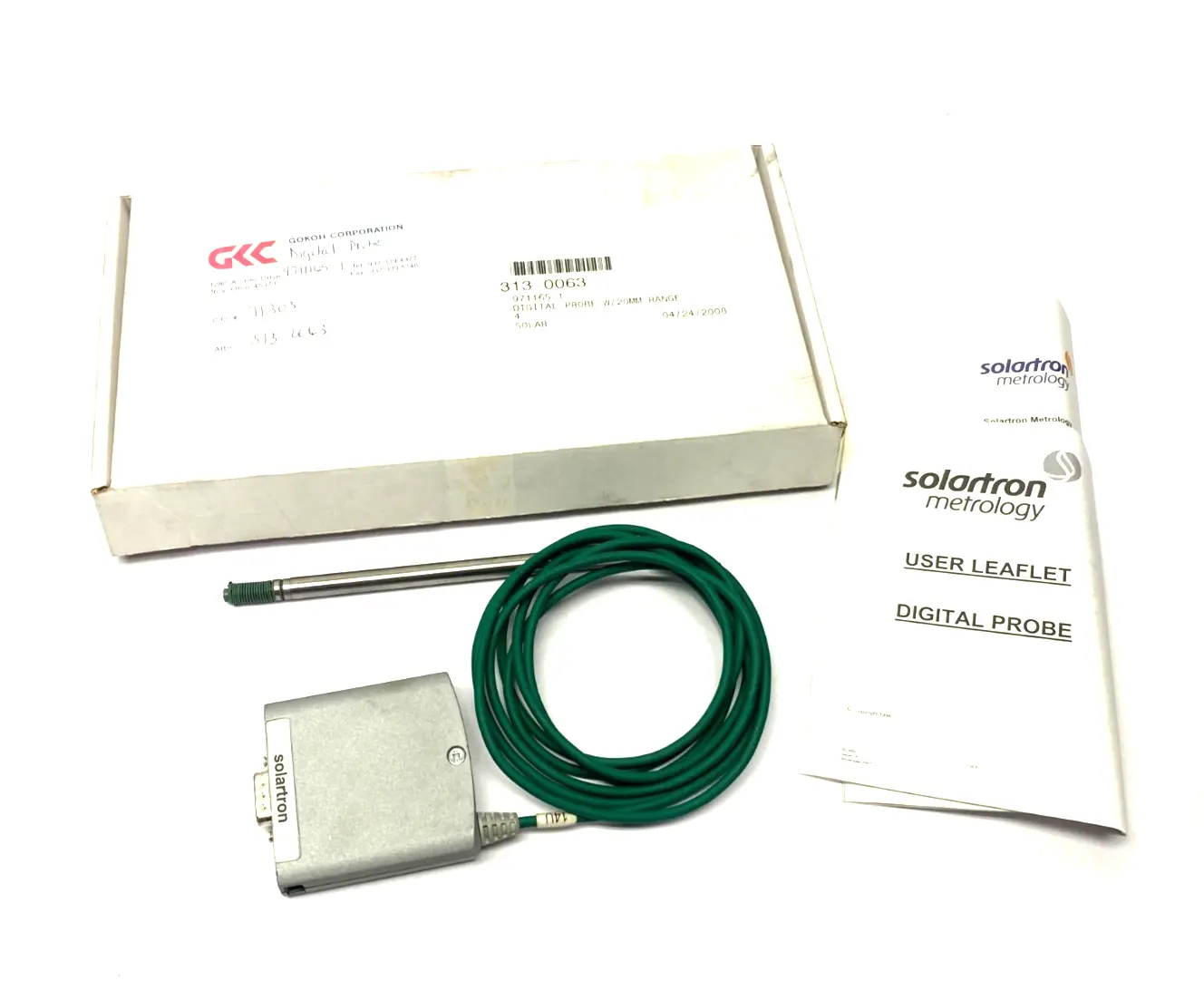 USED AMETEK, SOLARTRON PNEUMATIC DP/20/P DIGITAL PROBE 20MM