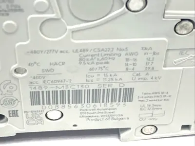 USED ALLEN BRADLEY 1489-M3C130