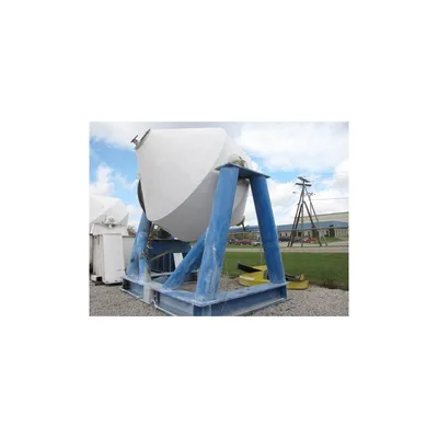 220 Cubic Foot Used Stainless Steel Double Cone Blender
