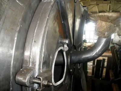 Krauss-Maffei SZ 70 pusher centrifuge, 316SS.